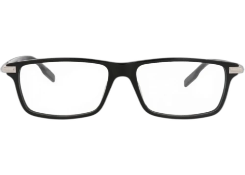 Montblanc Square Frame Acetate Optical Frames MB0217O-30012168-001 Black Black Transparent