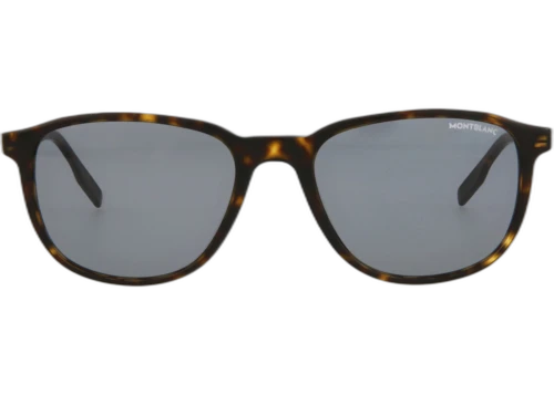 Montblanc Square Frame Acetate Sunglasses MB0149S-30010148-002 Havana Havana Grey