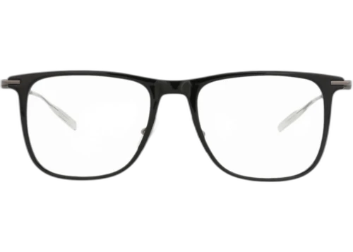 Montblanc Square Frame Injection Optical Frames MB0206O-30012078-001 Black Ruthenium Transparent