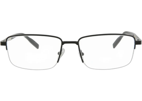 Montblanc Square Frame Metal Optical Frames MB0020O-30006771-001 Black Silver Transparent