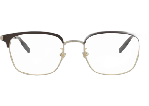 Montblanc Square Frame Metal Optical Frames MB0083OK-30008042-002 Gold Gold Transparent