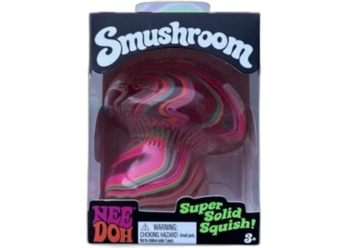 NeeDoh Smushroom Squishy Fidget Toy Pink
