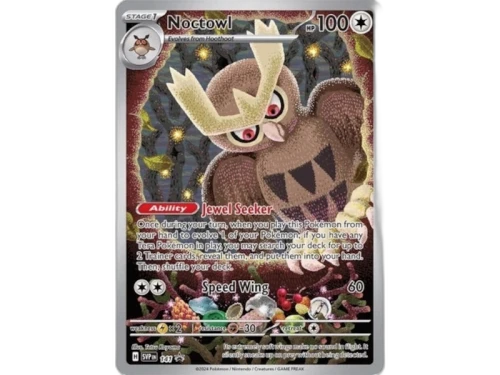Noctowl 2025 Pokémon Scarlet & Violet Stellar Crown Stamped Promo Promo Ungraded