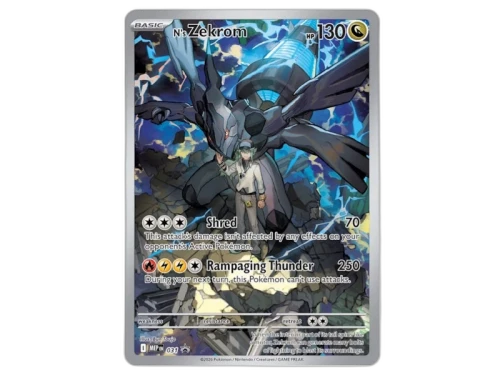 NS Zekrom 2025 Pokémon Scarlet & Violet Mega Evolution Promos Promo Rare 31 Ungraded