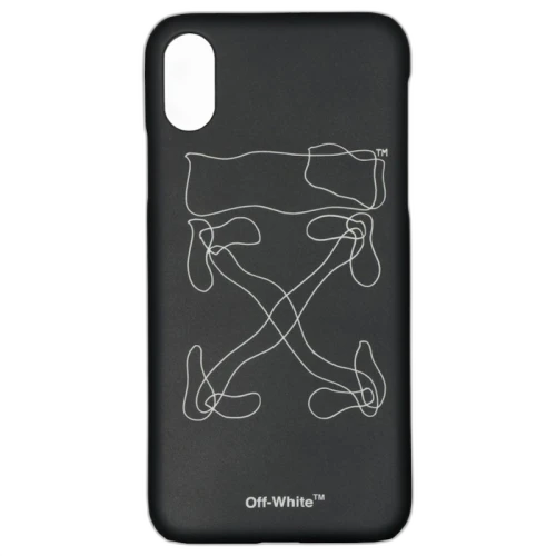 OFF-WHITE Abstract Arrows iPhone XS Max Case Black/White