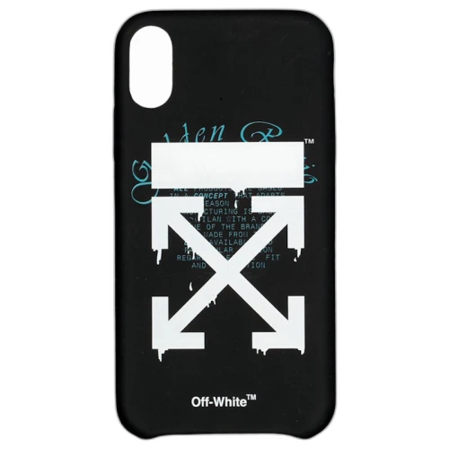 OFF-WHITE Dripping iPhone XS Max Case Black/White