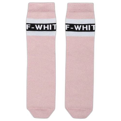 OFF-WHITE Industrial Socks (SS19) Pink/Black
