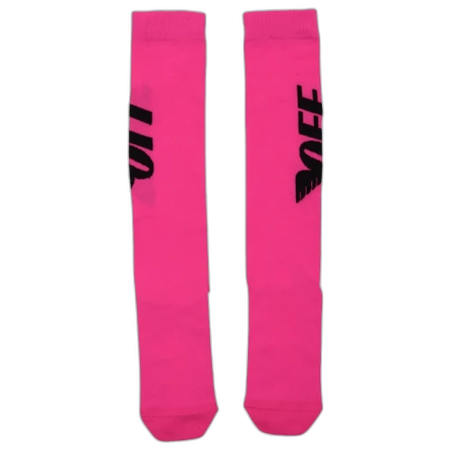 OFF-WHITE Off Wings Socks (SS19) Fuchsia/Black