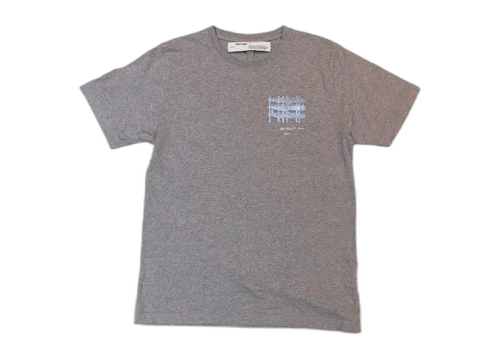 OFF-WHITE Scaffold Arrows Logo Tee Grey