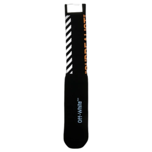 OFF-WHITE Smets Socks (SS19) Black/Orange