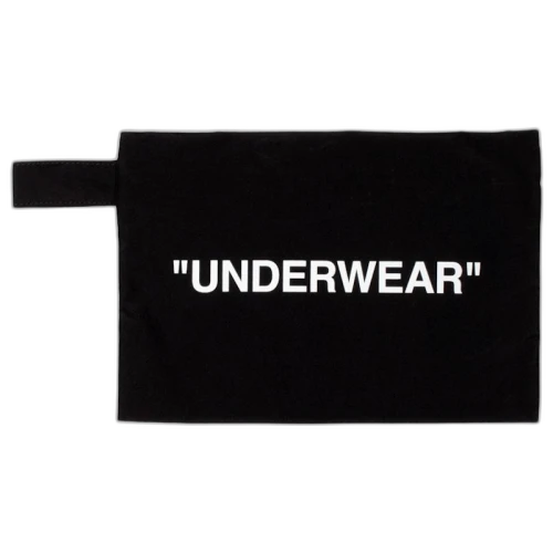 OFF-WHITE Underwear Pouch Black/White