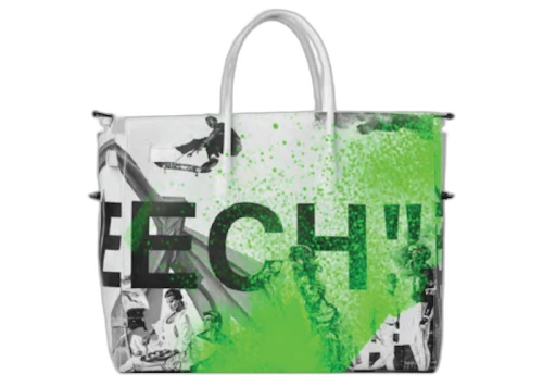 OFF-WHITE Virgil Abloh ICA 01 Bag XL White/Green