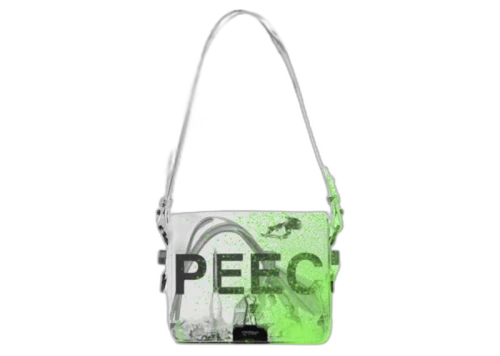 OFF-WHITE Virgil Abloh ICA Flap Bag 03 White/Green