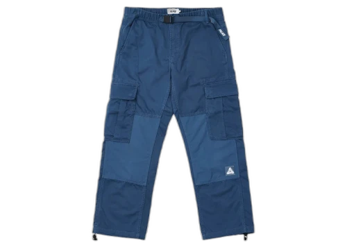 Palace 2 Tone Belter Trousers Blue