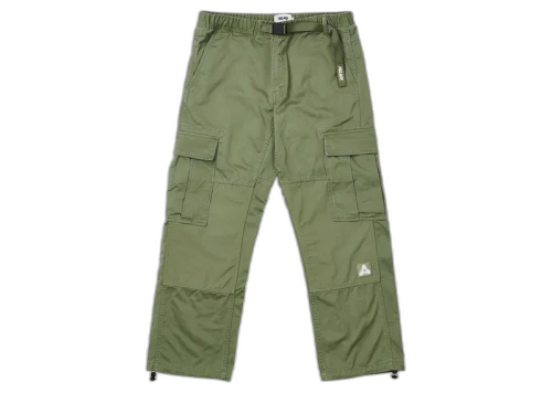 Palace 2 Tone Belter Trousers Olive
