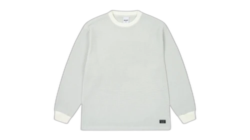 Palace 2-Tone Waffle Longsleeve White