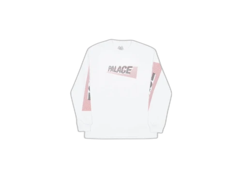 Palace 3-P Longsleeve White
