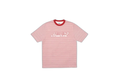Palace 3D Stripe T-Shirt Red/White