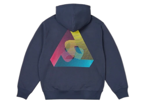 Palace 3P Fade Hood Navy