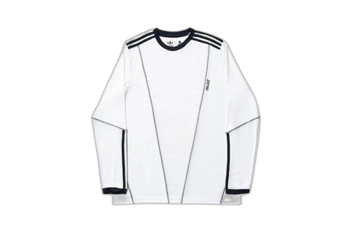 Palace Adidas Longsleeve Tee White/Black