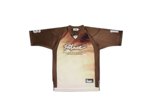 Palace Airtex Roundhouse To The Face T-Shirt Bronze