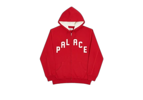 Palace Alas Zip Hood Red