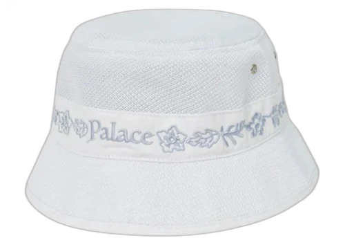 Palace Alohpal Bucket Hat White