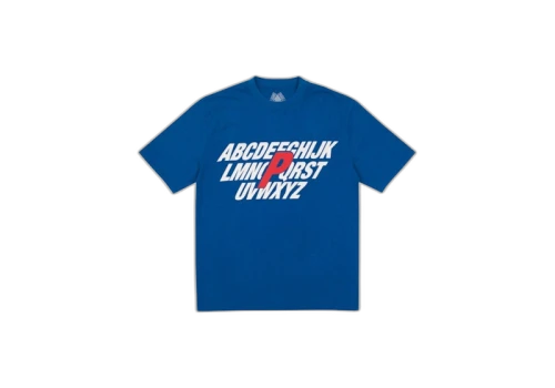 Palace Alpha T-Shirt Blue/White/Red