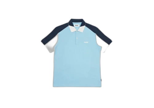 Palace Angle Polo Sky/White/Navy