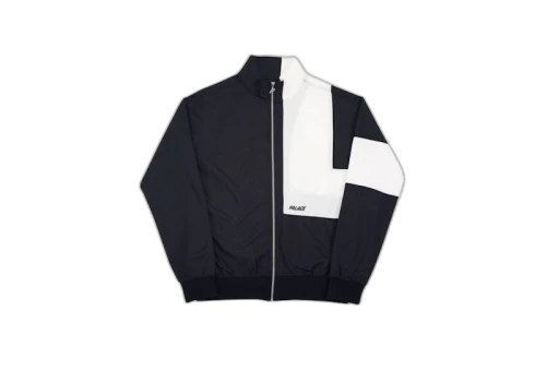 Palace Angle Track Top Black/White
