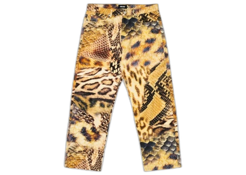 Palace Animal Print Jean Yellow