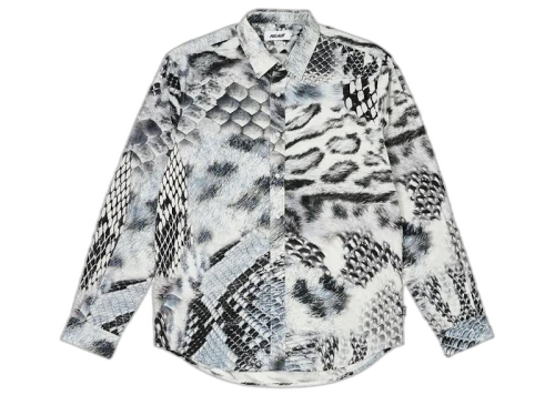 Palace Animal Print Shirt Grey