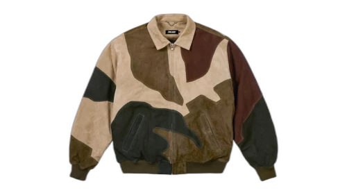 Palace Applique Camo Jacket Woodland Camo