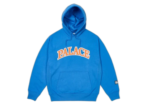 Palace Arc Applique Hood Palatial Blue