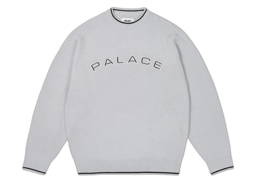 Palace Arc Knit Arctic Grey