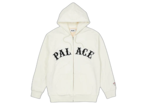 Palace Arch Zip Hood White