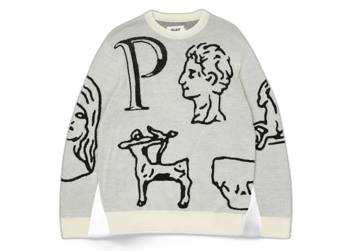 Palace Archaeology Knit White