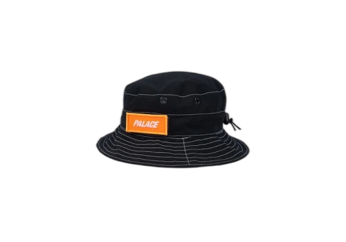 Palace Ark Air Boonie Hat Black/Orange