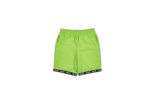 Palace Aslan Shell Shorts Lime/Black