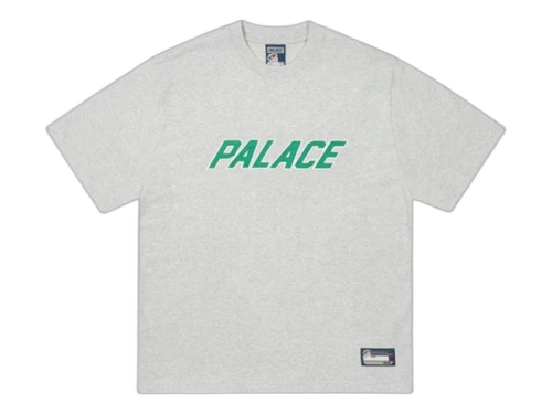 Palace Athletic Logo T-Shirt Grey Marl