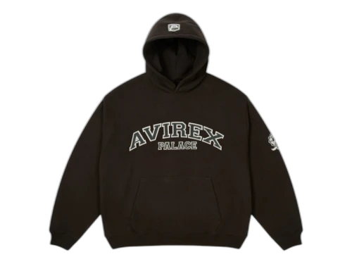 Palace Avirex Hood Black