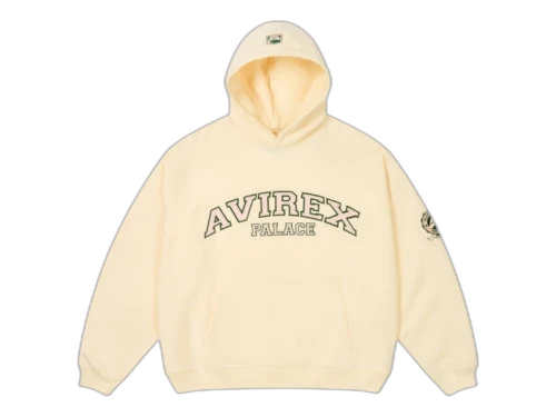 Palace Avirex Hood Off White