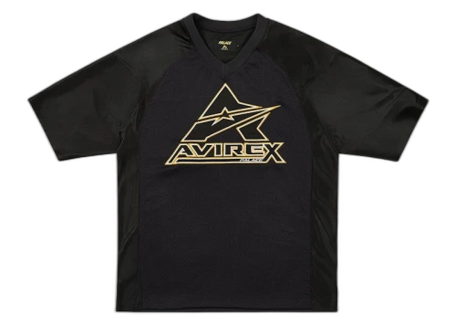 Palace Avirex Mesh Jersey Black
