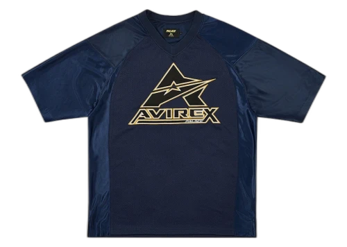Palace Avirex Mesh Jersey Navy