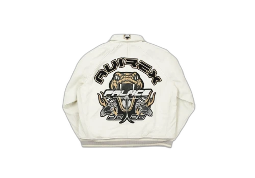 Palace Avirex No Snakes Jacket White