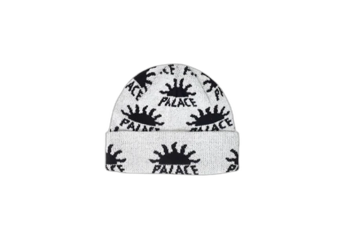 Palace AZ Beanie White