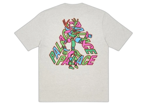 Palace B-Sans T-shirt Grey Marl