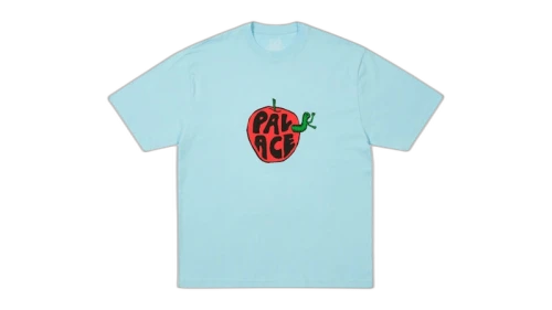 Palace Bad Apple T-shirt Skyline Blue