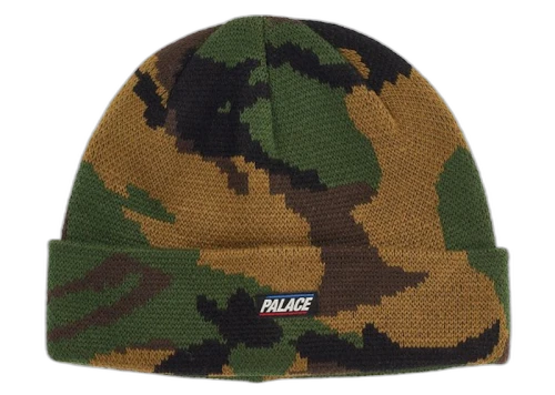 Palace Basically A Beanie Woodland Camo