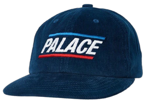 Palace Basically A Cord PAL Hat Navy